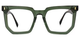 Destiny Square Green Glasses0