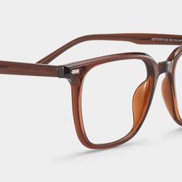 Jude Brown Square Glasses4