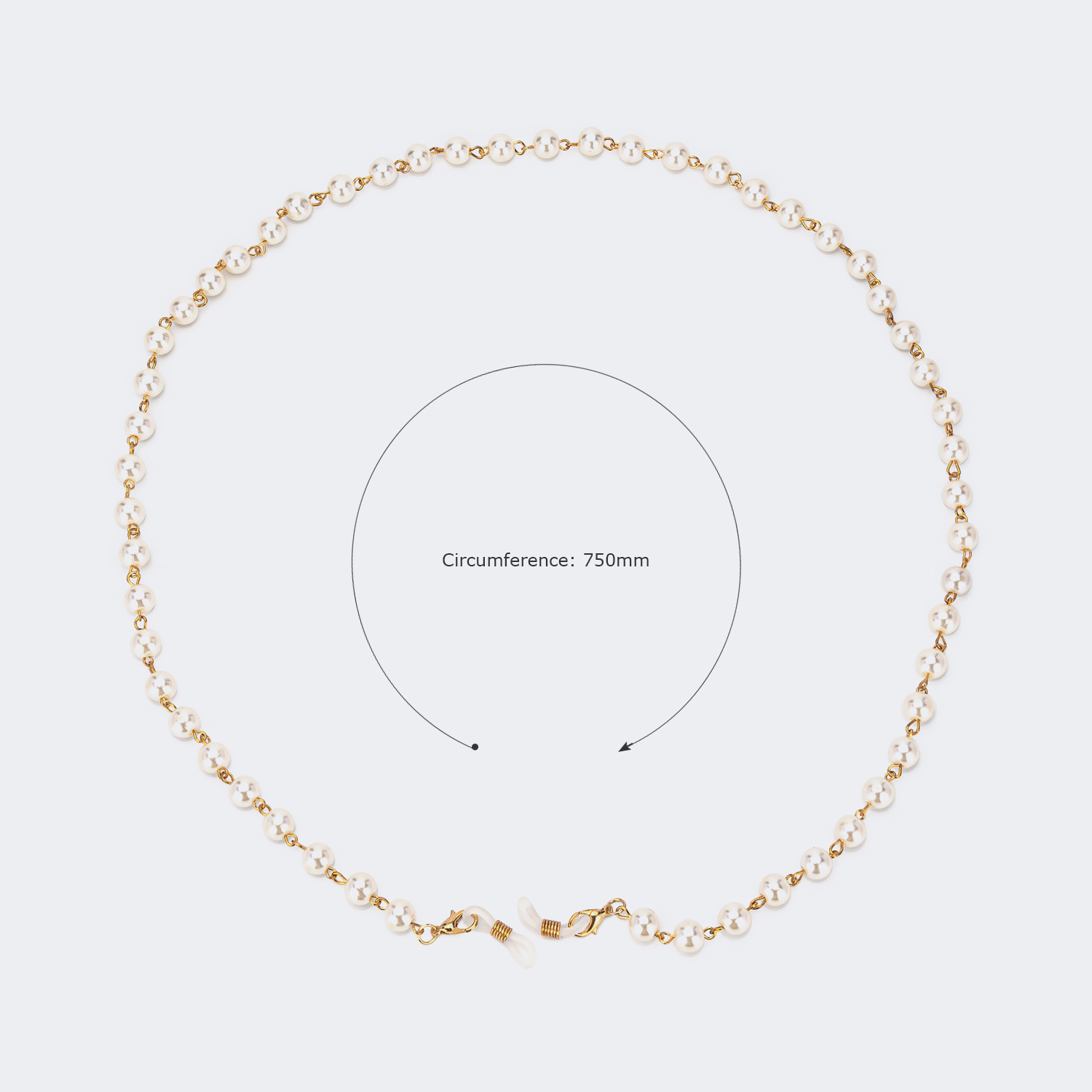 Simple Stylish New Pearl Eyeglasses Chains2