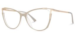 Yomary Cateye Khaki Glasses2