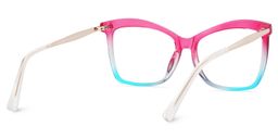 Isaebella Butterfly Pink Blue Glasses4