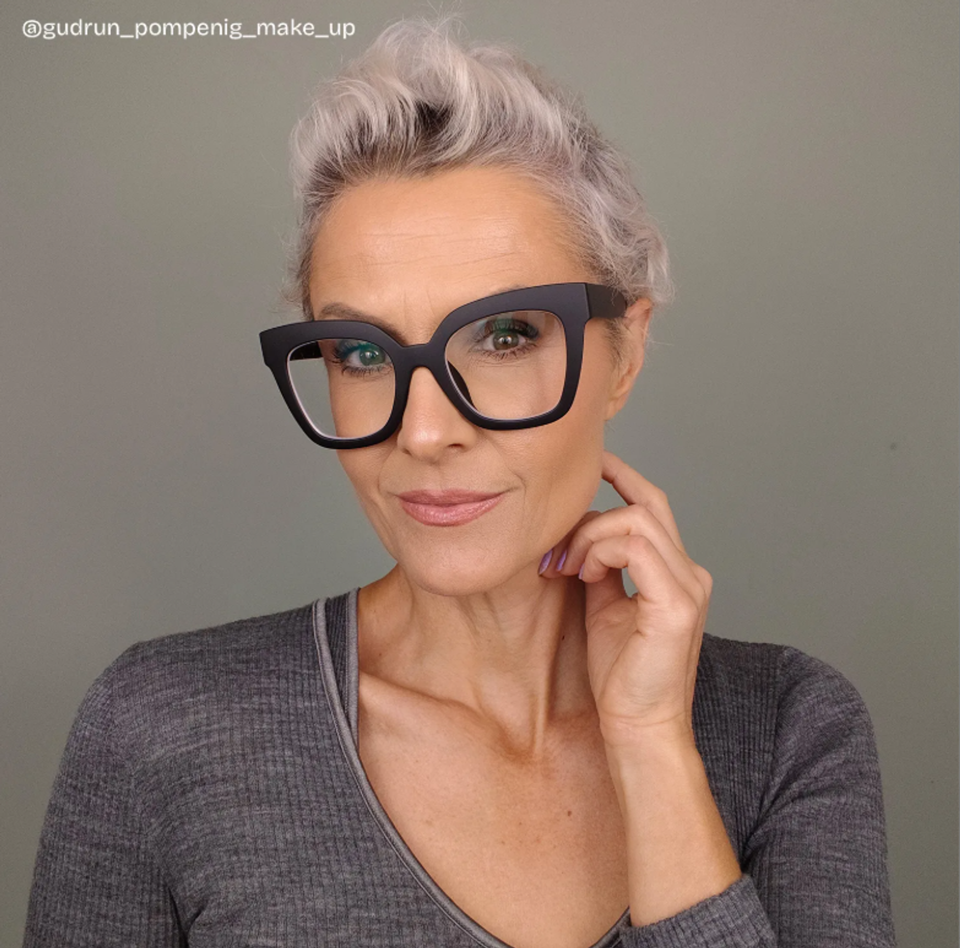 Malcolm Square Matte Black Glasses with Prescription7