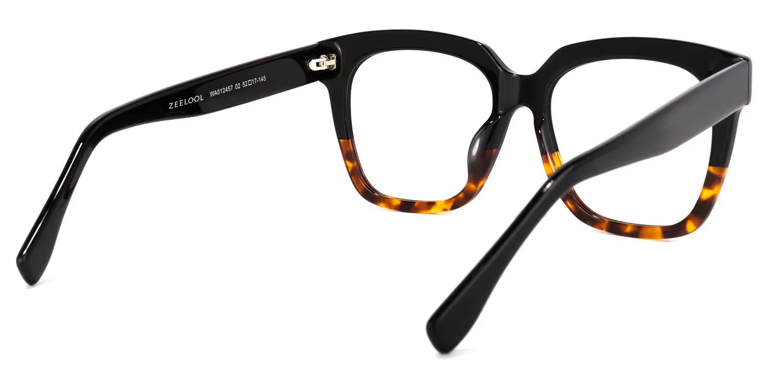 Xion Square Tortoise Glasses | ZEELOOL UK4