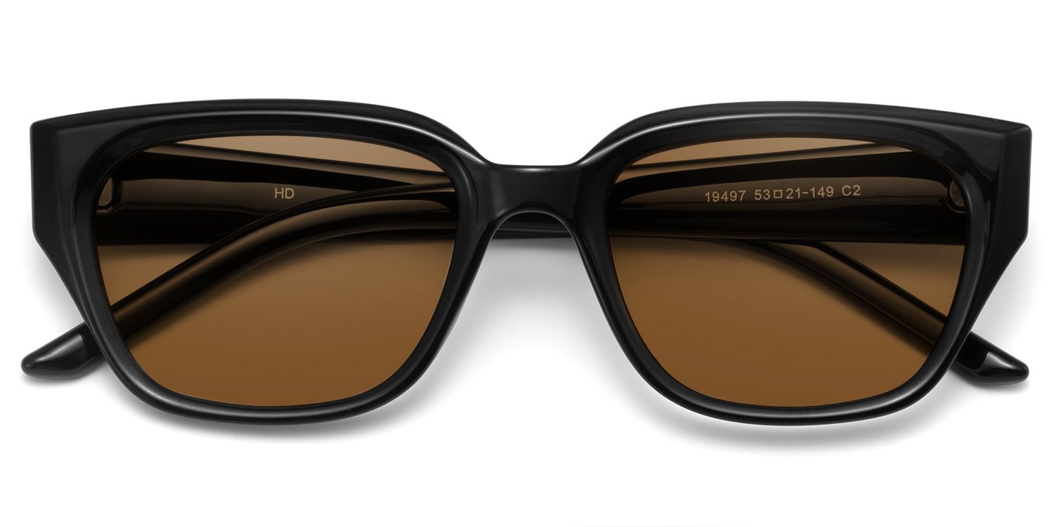 Serene Tr90 Black Frame Sunglasses | ZEELOOL UK1
