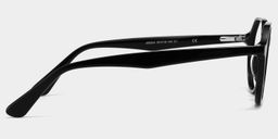 Hazel Geometric Black Glasses4