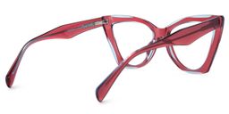 Kimbers Cateye Red Glasses3