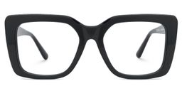 Maynard Rectangle Black Glasses1