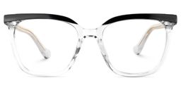 Tawana Square Clear Glasses0