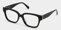 Blake Black Square Glasses2