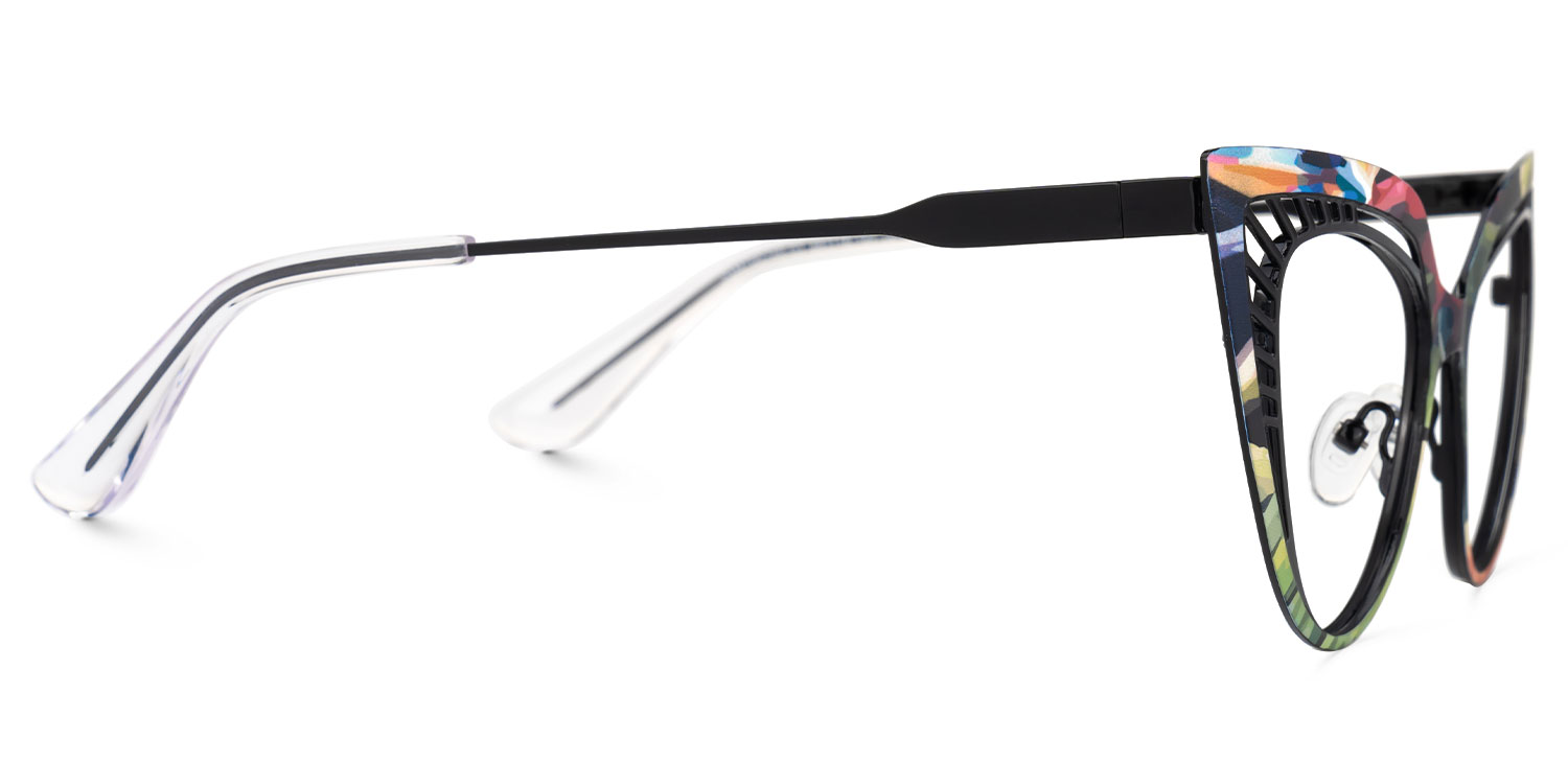 Metal Willett Eyeglasses, Willett Cateye Glasses -Zeelool Glasses2