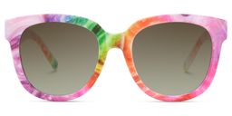 Harrell Square Multicolor Sunglasses0