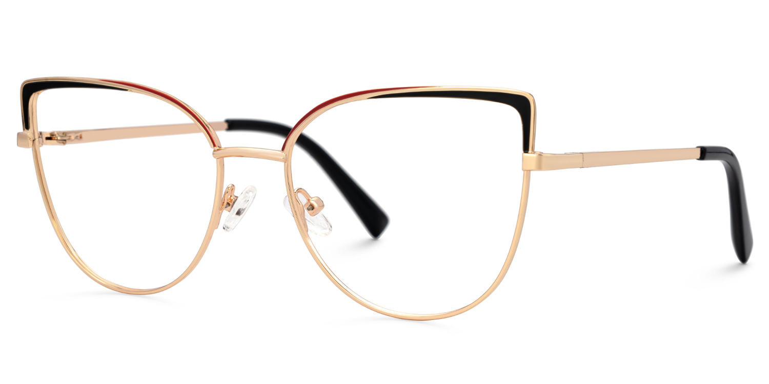 Harold Two-Tone Cateye Glasses on Sale | ZEELOOL UK1