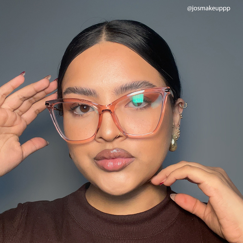 Hilary Butterfly Pink Glasses8