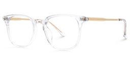 Rowland Round Clear Glasses1