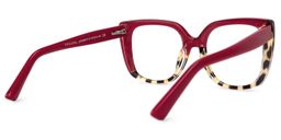 Carrero Square Two-Tone Glasses4