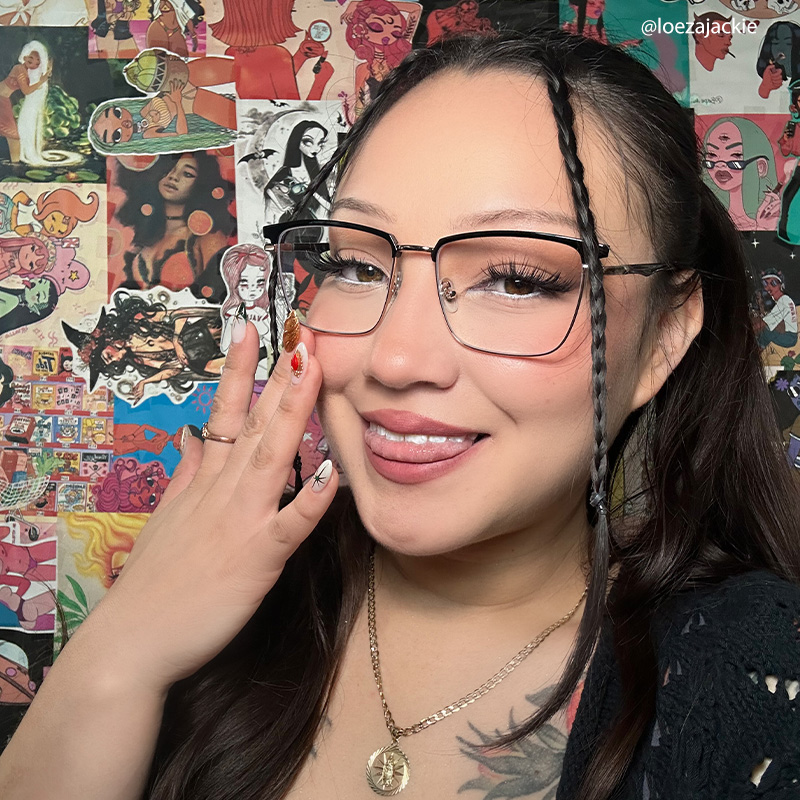 Kierriah Browline Black Glasses | ZEELOOL UK4