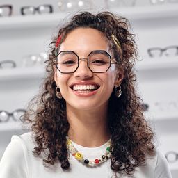 Griffith Geometric Black Glasses5