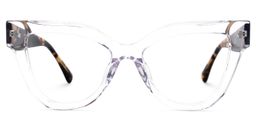 Shaka Cateye Clear Glasses0