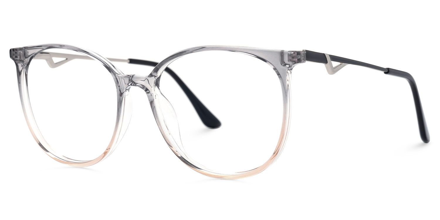 TR90 Chanty Eyeglasses, Chanty Round Glasses -Zeelool Glasses1