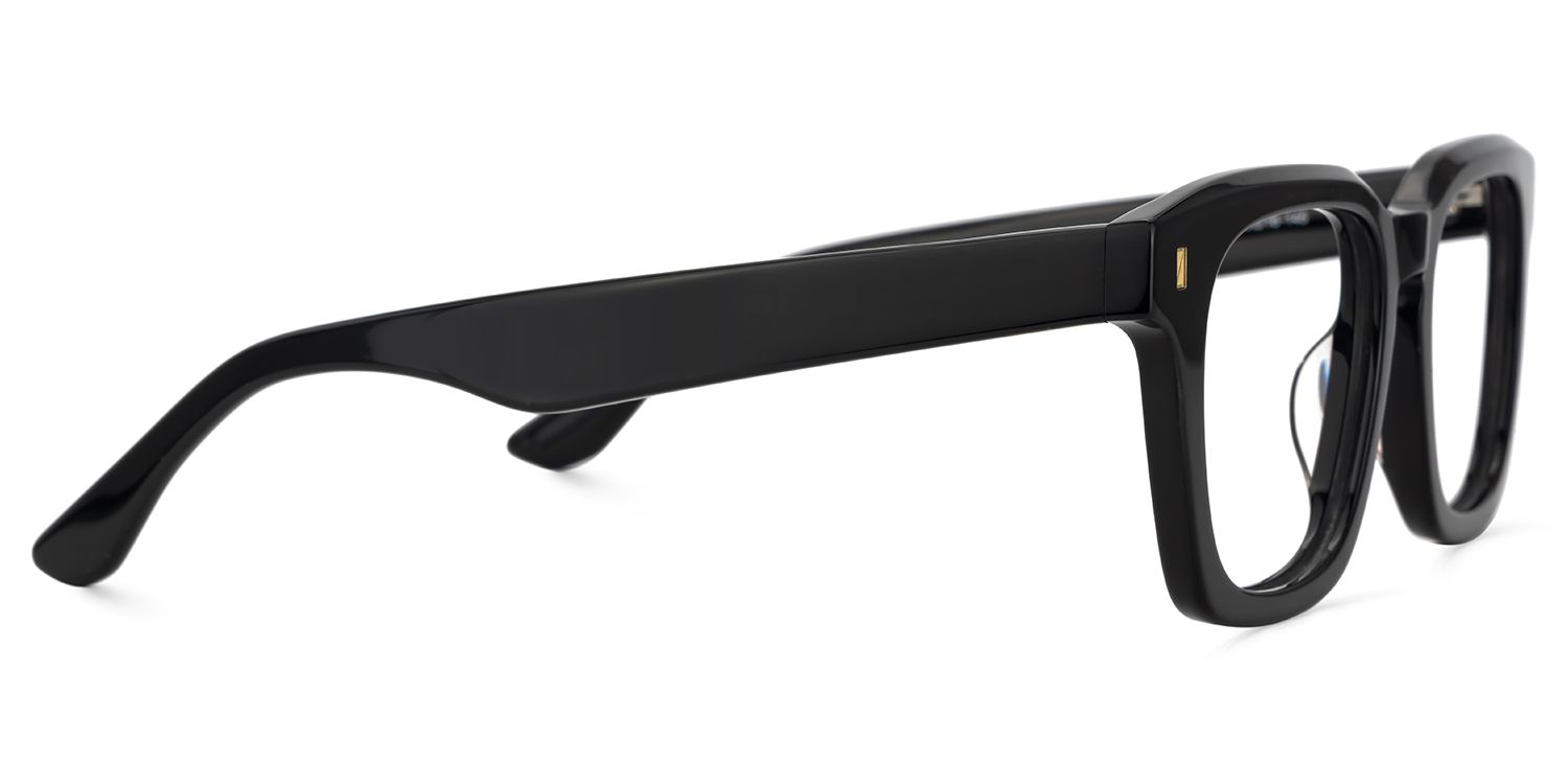 Men's Black Acetate Glasses4