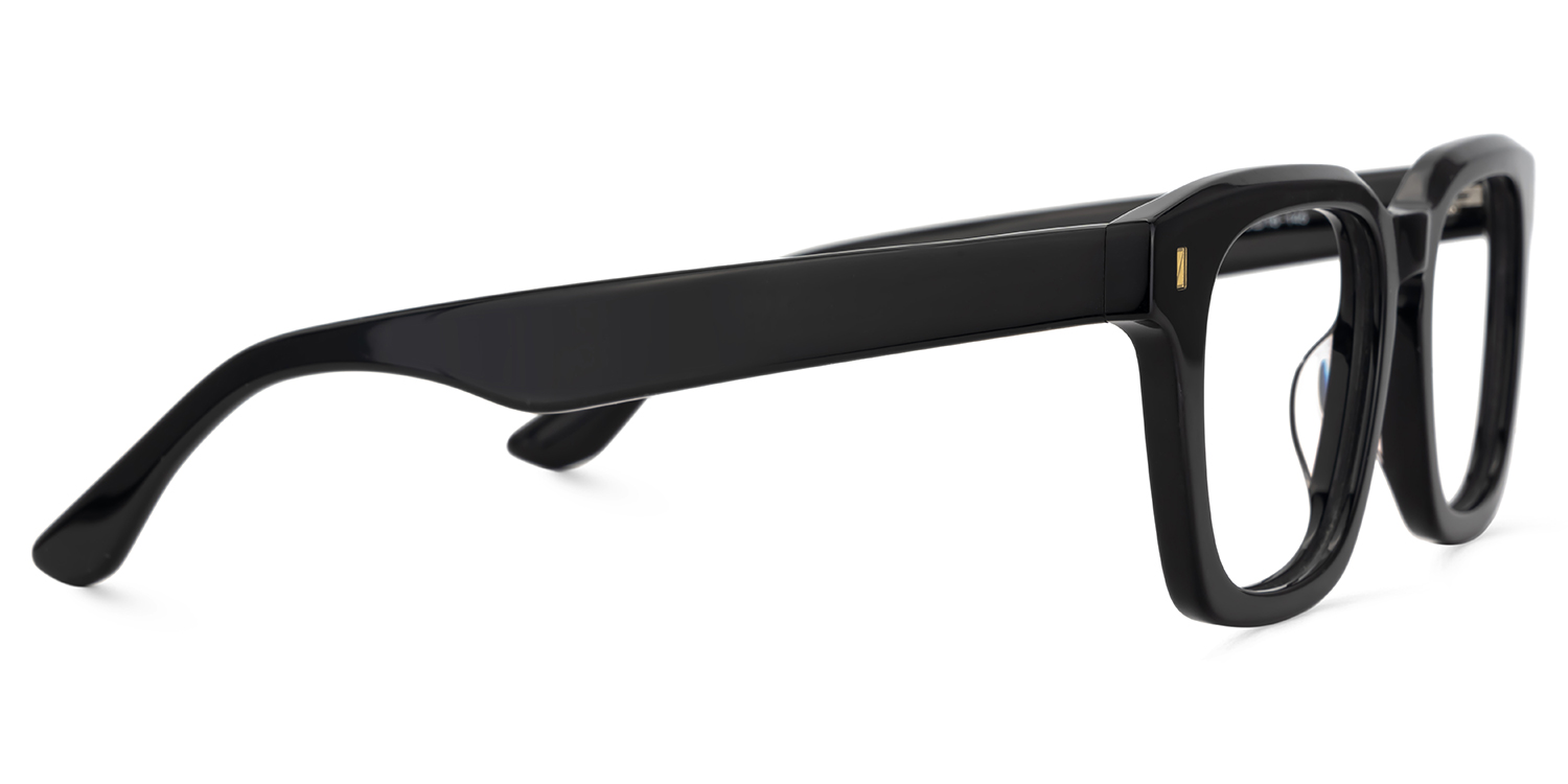 Marleni Square Black Glasses4