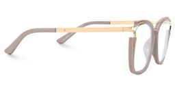 Sidibe Square Khaki Glasses2