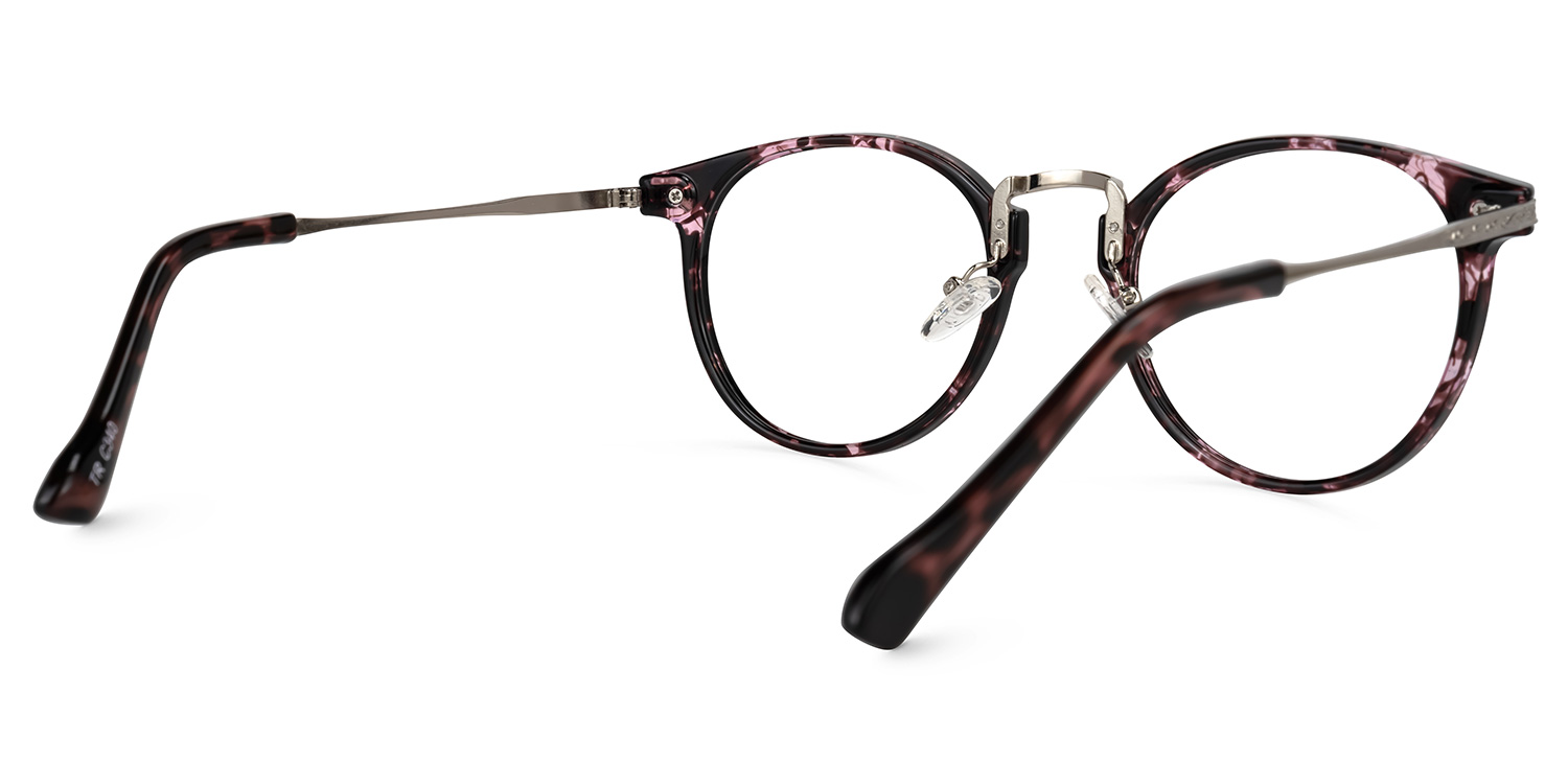 Round Boyd Purple Glasses deals -Zeelool Glasses3