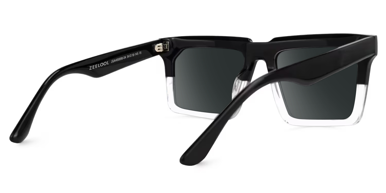 Moreland Rectangle Two-Tone Glasses5
