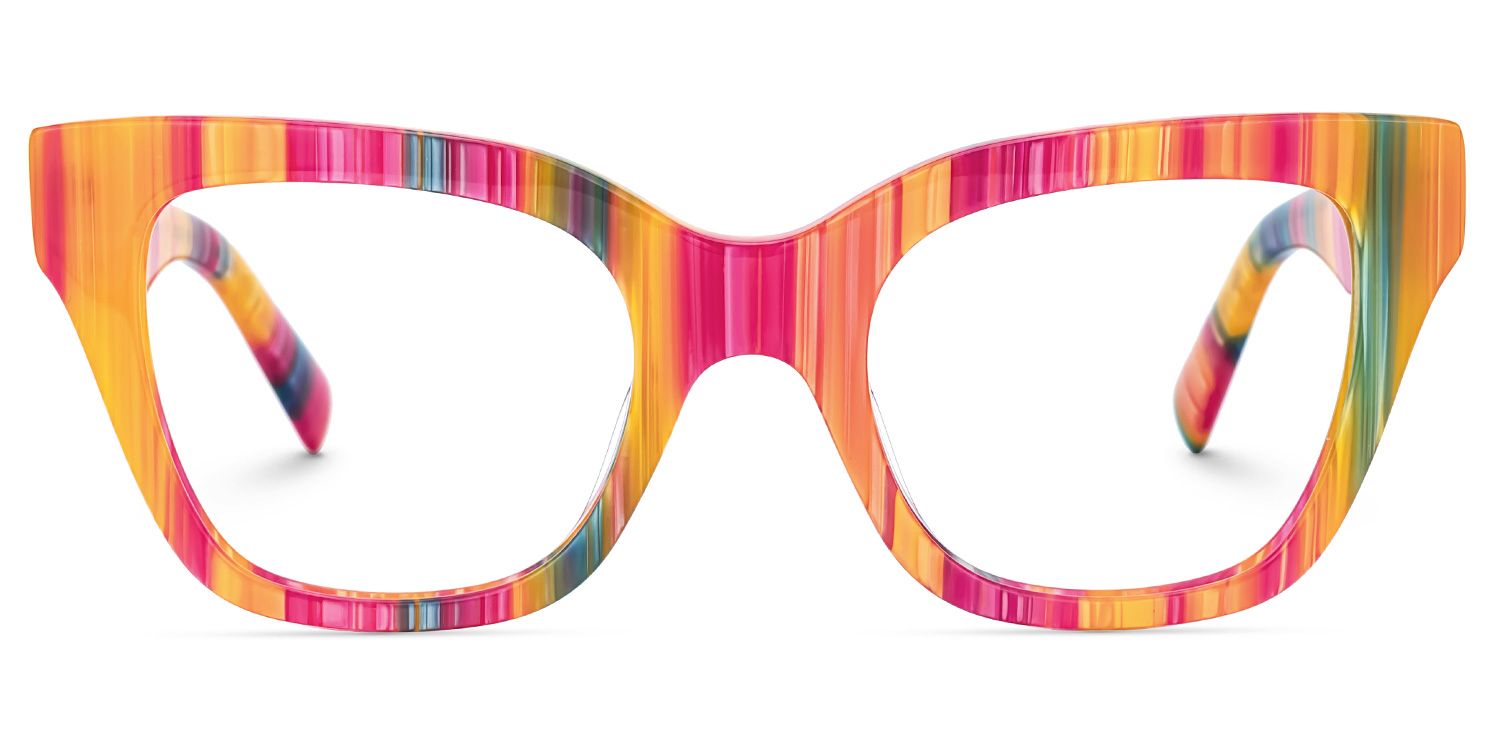 Nereyda Candy Glasses Twizzlers Frames | ZEELOOL UK0