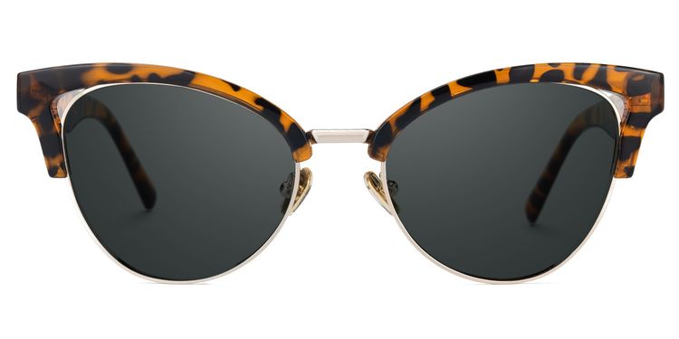 Charlene Browline Tortoise Glasses