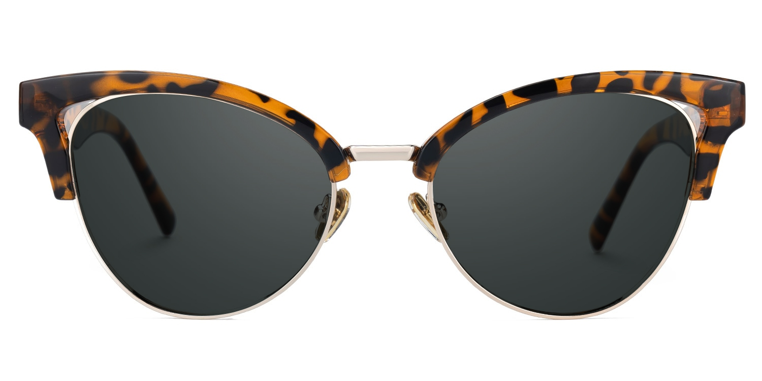 Charlene Browline Tortoise Glasses