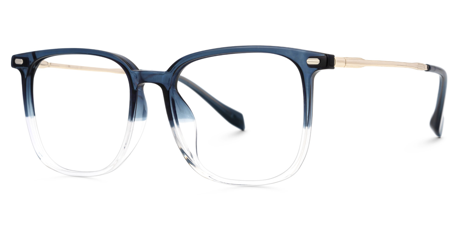 Mullen Square Blue Gradient Glasses1