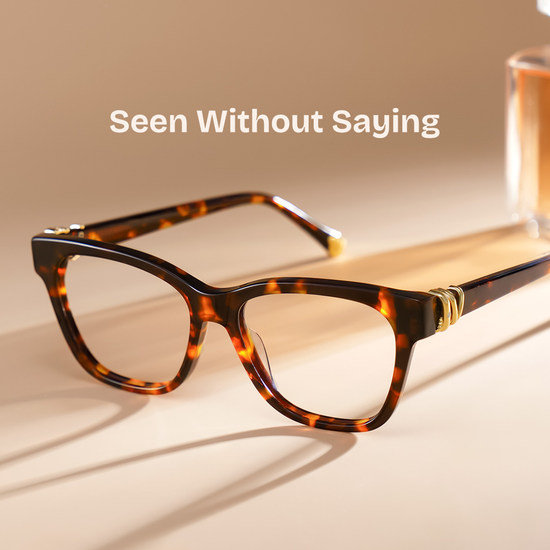 ZEELOOL Julian Square Tortoise Glasses