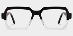 Jack Black-Clear Rectangle Glasses2