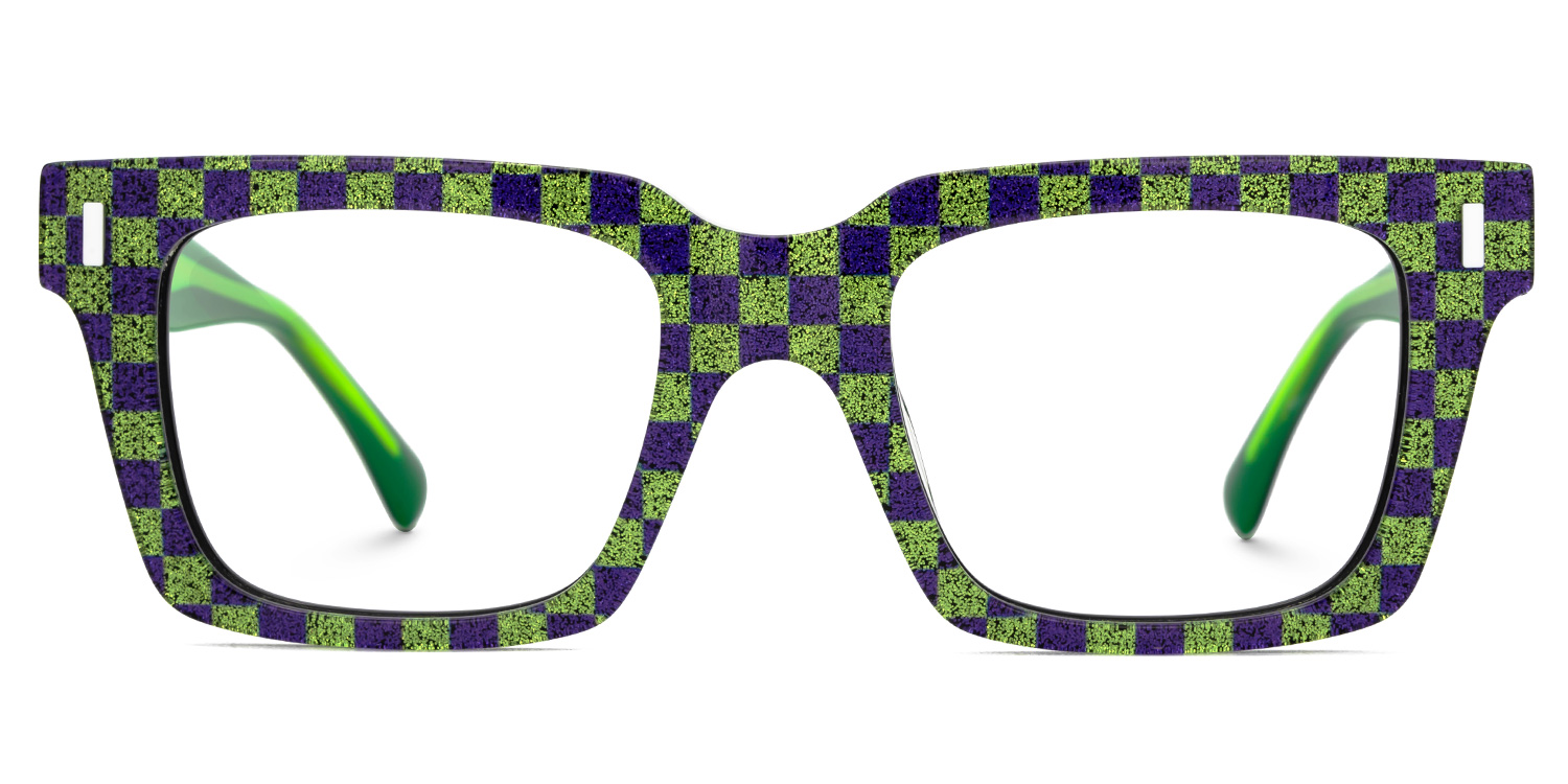 Kirkland Green Rectangle Designer Eyeglasses0