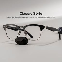Penelope Browline Silver Glasses0