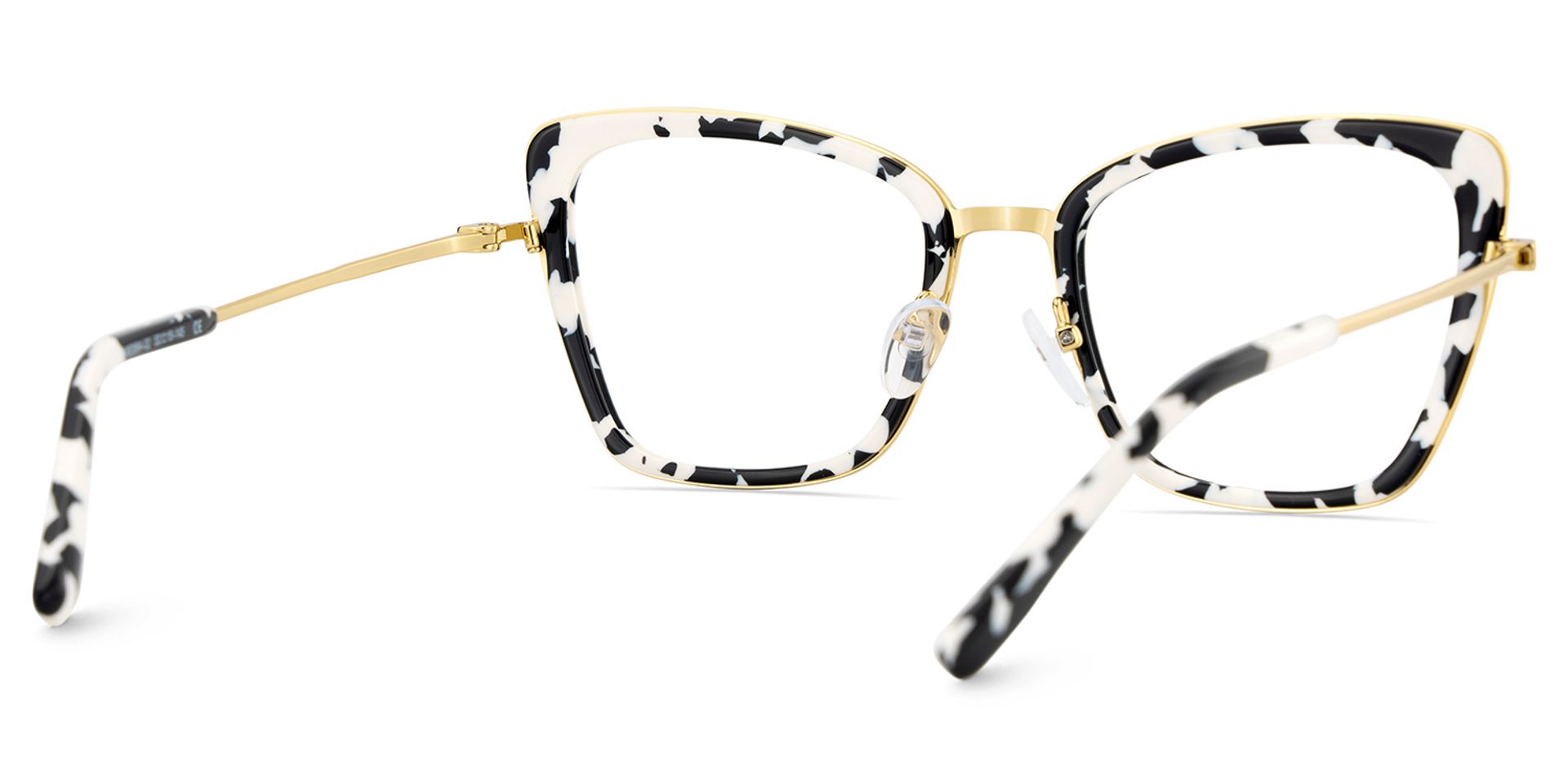 Rosalie Butterfly Cow Color Frame Glasses for Women | ZEELOOL UK5