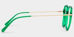 Payton Geometric Dark-Green Glasses3