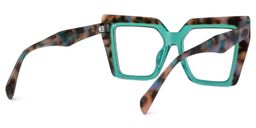 Kaliyana Square Green Glasses3