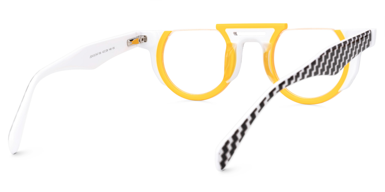 New Yellow Color for Mastin Acetate Eyeglasses  | ZEELOOL UK3
