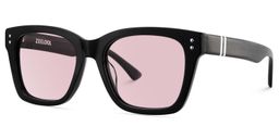Gaydeh Rectangle Black Sunglasses2