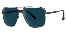 Arellano Aviator Gray Sunglasses1