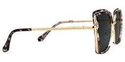 Cordaro Square Clear Tortoise Shell Glasses2