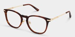 Laura Square Tortoise Glasses3
