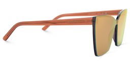 Liliane Square Orange Glasses2