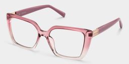 Emery Two-tone Square Glasses3