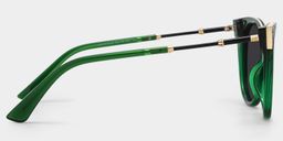 Dalton Dark-Green Cat eye Sunglasses3