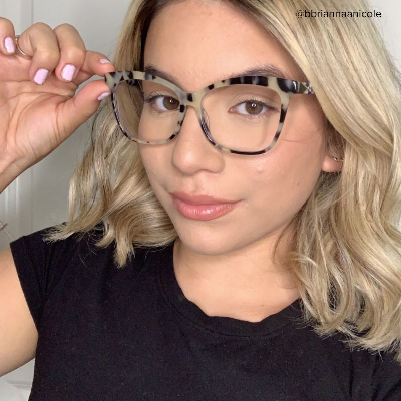 Alfred Butterfly Light Tortoise Frame Glasses | Zeelool8