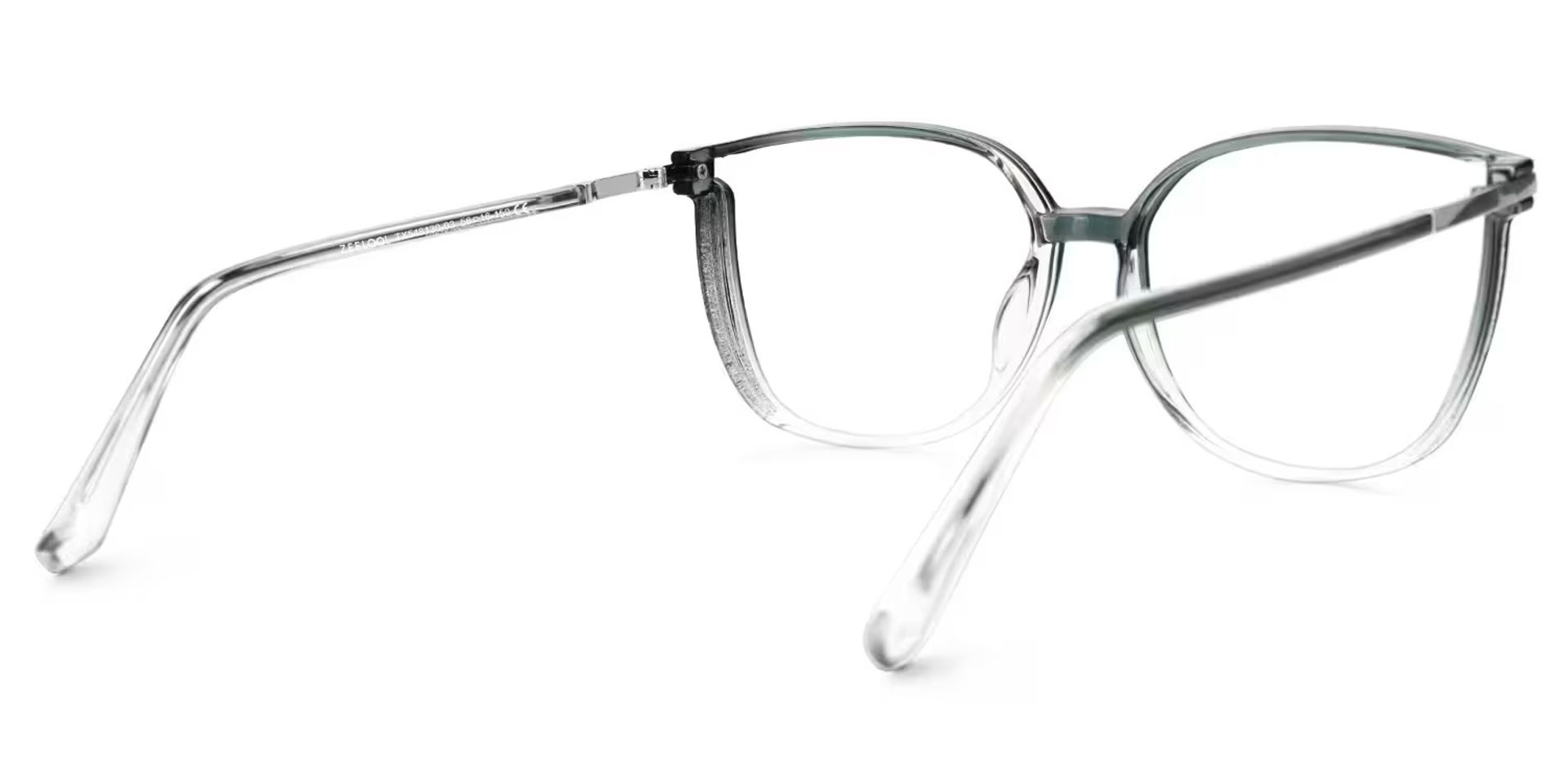 Rodz Sage Green Frame Glasses with Square Design3