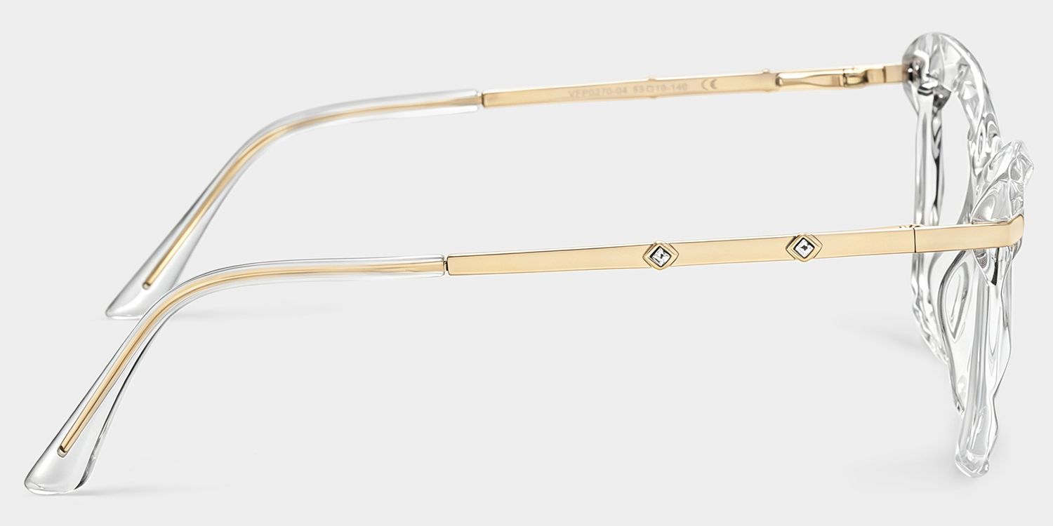 Juliet Clear Cateye Frame Glasses | ZEELOOL UK3